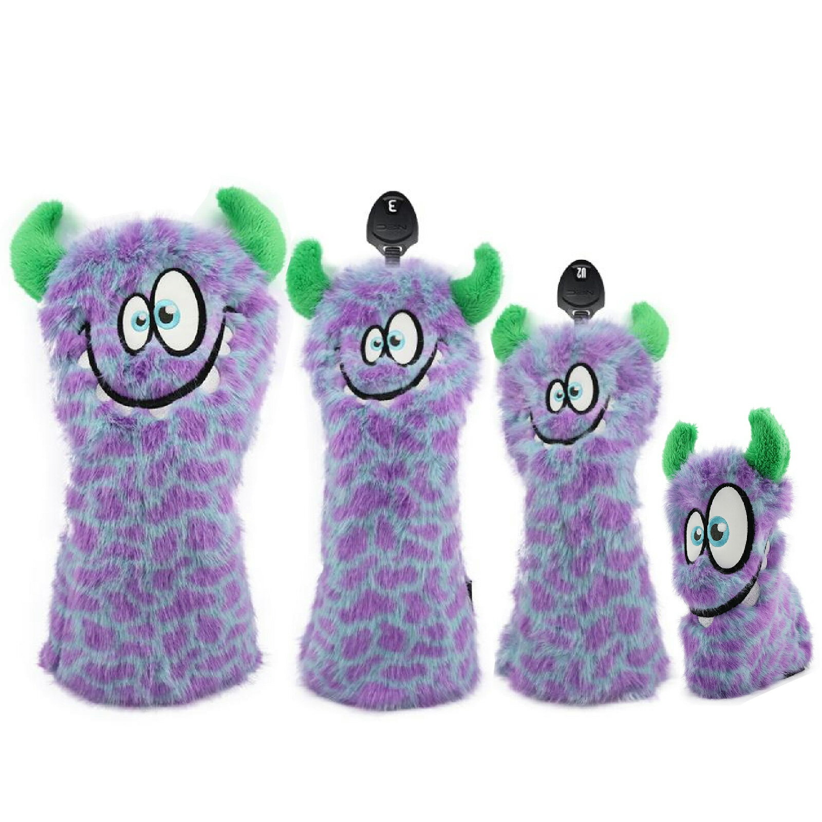 ヘッドカバー ドライバー 440cc 460cc 用 カバー ゴルフヘッドカバー ウッド カバー ユーティリティ カバー ゴルフ ヘッドカバー UT ピンタイプ...