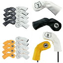 秋田犬 アイアン カバー 9点セット 番手付 秋田犬 デザイン 送料無料