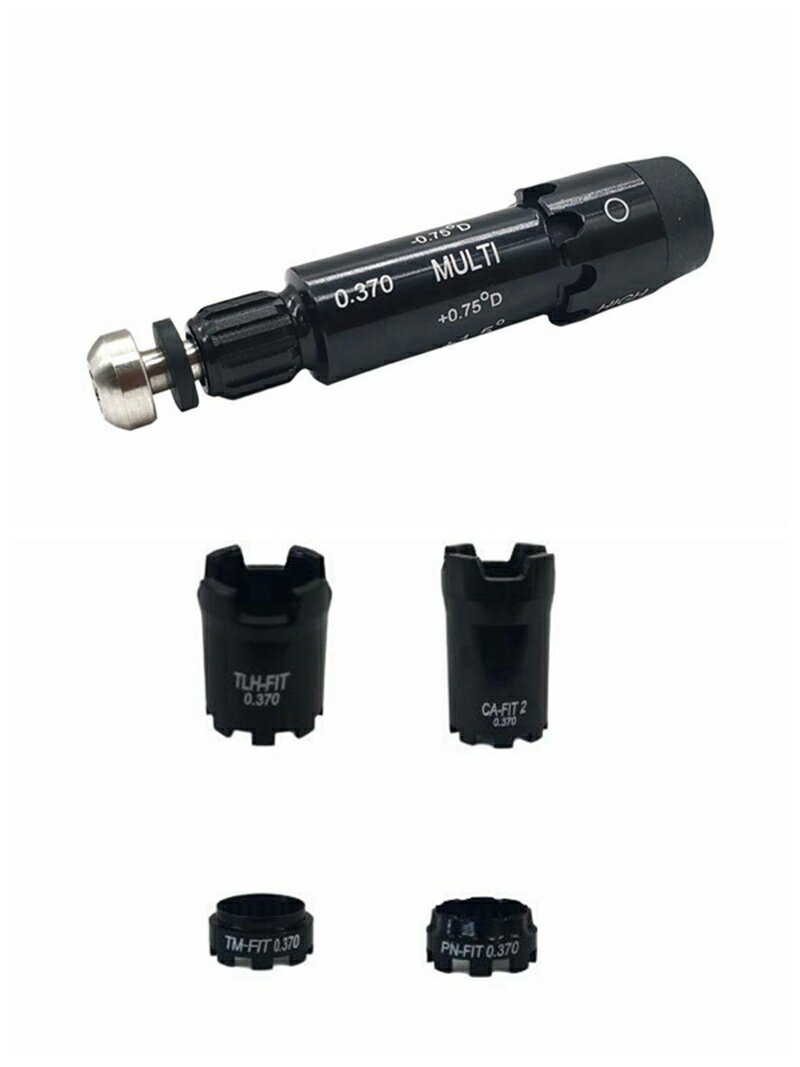 HYBRID ユーティリティ UT対応スリーブ MULTI スリーブ1本で多数メーカー対応 テーラーメイド タイトリスト ピン キャロウェイ HYBRID ユーティリティ UT対応 370tipスリーブ