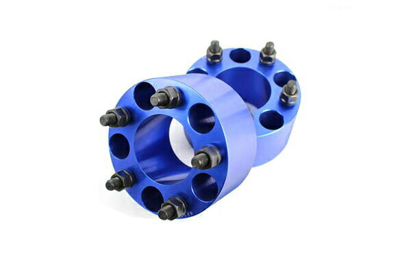 【沖縄・離島への配送不可】インプレッサ GU# ワイトレ 5H 2枚組 PCD114.3-1.25 70mm ワイドトレッドスペーサー (青)