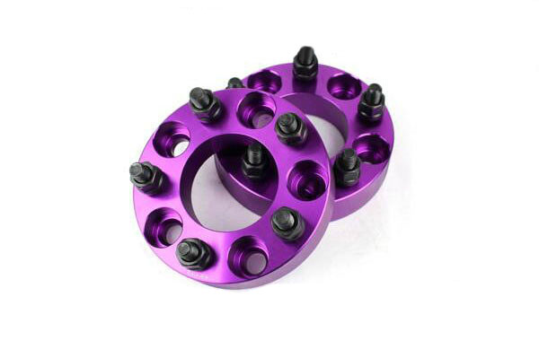 【沖縄・離島への配送不可】カムリ 40系 AVV50 AXVH70 ワイトレ 5H 2枚組 PCD114.3-1.5 30mm ワイドトレッドスペーサー トヨタ (紫)