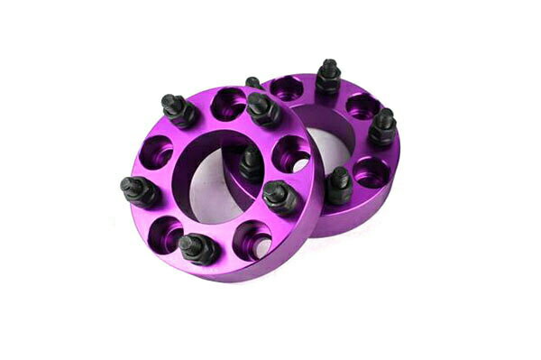 【沖縄・離島への配送不可】インスパイア UC系 CP系 ワイトレ 5H 2枚組 PCD114.3-1.5 35mm ワイドトレッドスペーサー ホンダ (紫)