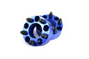 【沖縄・離島への配送不可】三菱 デリカD:5 CV#W ワイトレ 5H 2枚組 PCD114.3-1.5 50mm ワイドトレッドスペーサー (青)
