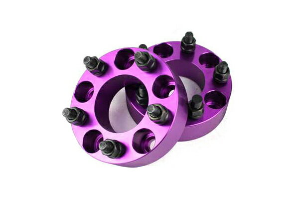 【沖縄・離島への配送不可】レクサス IS GSE2# A#E3# GSE3# ワイドトレッドスペーサー 5H 2枚組 PCD114.3-1.5 40mm LEXUS (紫)