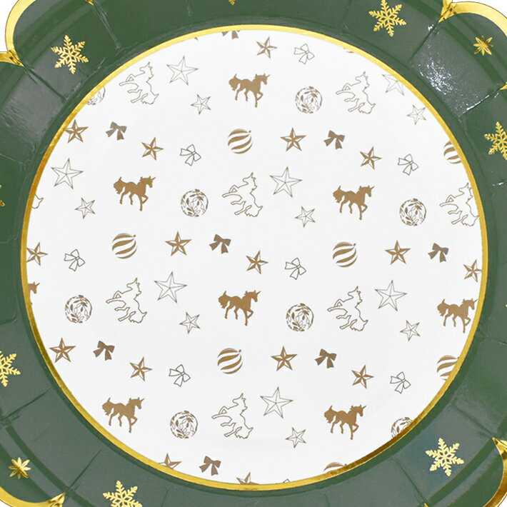 紙皿 おしゃれ クリスマス かわいい 業務用 ...の紹介画像2