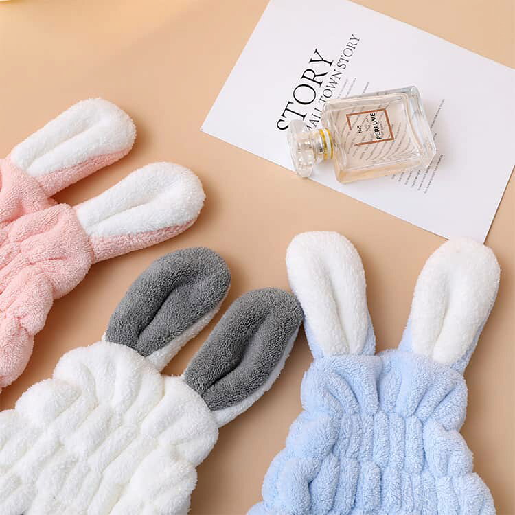 ヘアドライキャップ 2枚セット タオルキャップ 子供用 冬用 キッズ バスキャップ ...