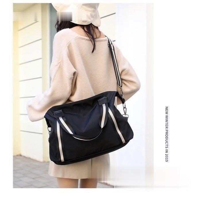 Tote, Lesson Bags - FCZY ナイロン 防水 レディース 斜め掛け ショルダーバック 2way A4 通勤 旅行 撥水 大容量 手提げ 肩掛け 軽量 機能的
