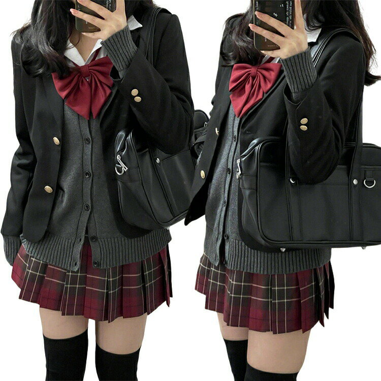 樂天商城 - なんちゃって制服 セット 卒業式 小学校女子 小学生卒業式女の子 卒服 女の子 小学生 なんちゃって制服 ブレザー 韓国 制服 小学校 卒業式 服 女子 黒 高校生 中学生 入学式 5点セット カーディガン リボン シャツ スカート 子供服 ピアノ発表会 フォーマルスーツ