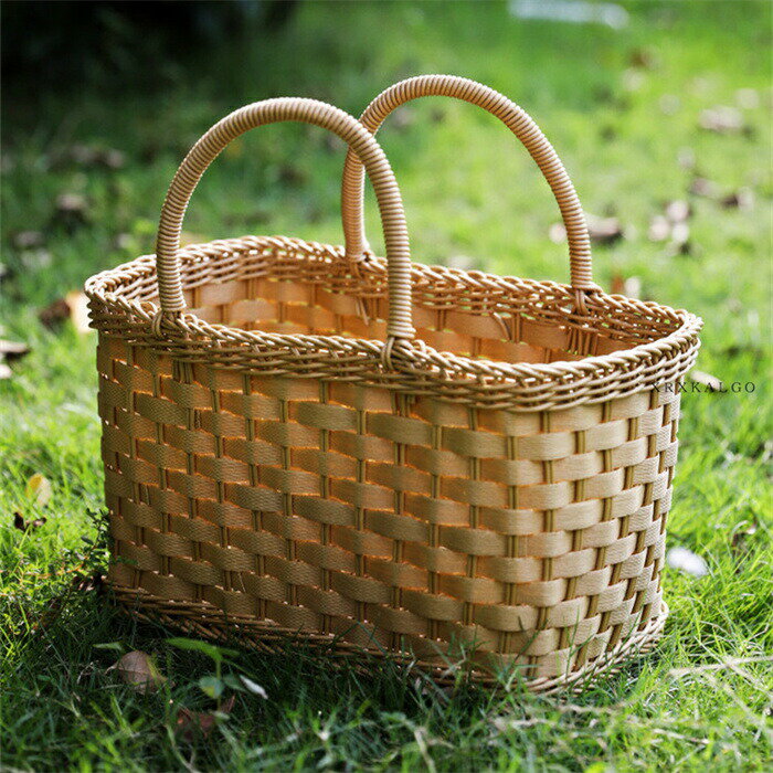 時間全品10収納バスケット バスケット おしゃれ かごバスケット 手編み 野菜かご 買い物かご 手提げ ナチュラル 果物カゴ フルーツバスケットキッチン 卓上収納ケース ファッション 小物収納ケース 収納ボックス 文房具収納 小物入れ おもちゃ収納