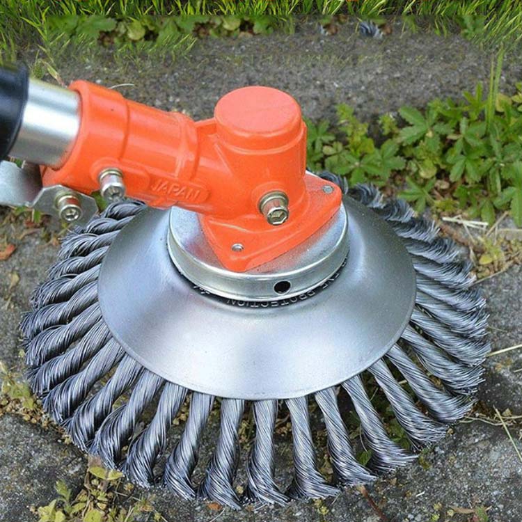 ワイヤーブラシ 20cm 替刃 15cm 替え刃 トリマー 草刈機用チップソー カッター 草...