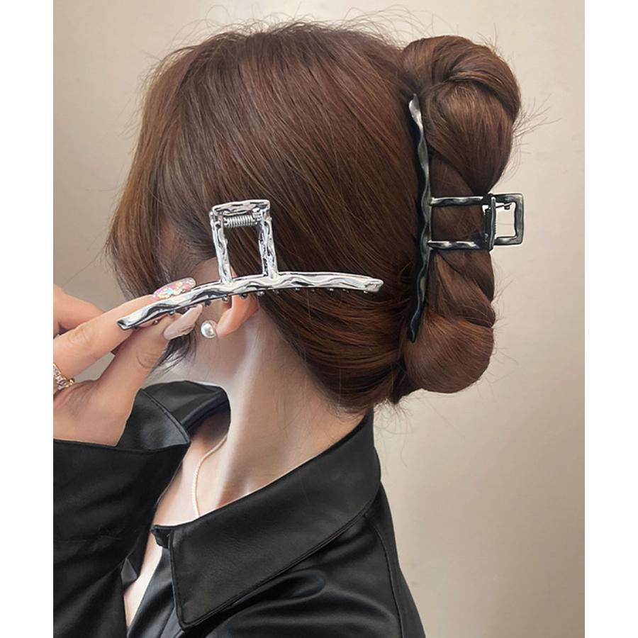 Rakuten - バンスクリップ ヘアクリップ ウェーブ