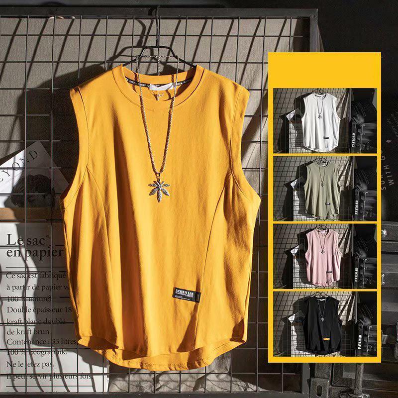 Rakuten - タンクトップ メンズ Tシャツ スポーツ ランニング ノースリーブ シンプル 無地 インナー ダンス