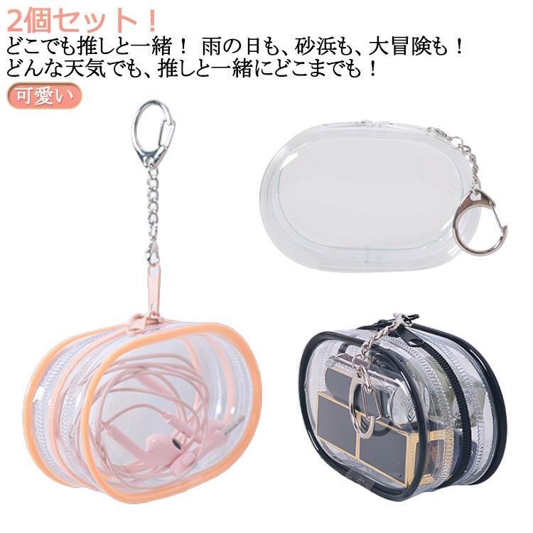 Other - ぬいぐるみ フィギュア かわいい ポーチ 横 痛バ 痛バッグ バッグ 防塵 お出かけ 人形入れ 見せバッグ 透明 クリア バッグ ファスナー アニメ