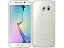au Galaxy S6 edge SCV31 32GB ホワイト 本体のみ 訳あり 【送料無料】【エコモ】
