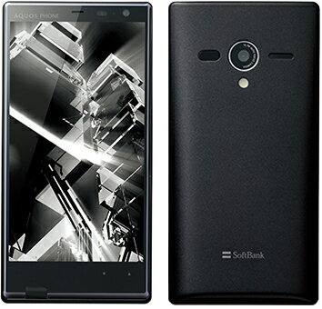 softbank AQUOS PHONE Xx 203SH ブラック 本体のみ　[Dランク] 【白ロム】