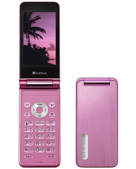 softbank841SHピンク本体のみ訳あり【白ロム】【中古】【中古スマホ】【中古携帯】【エコモ】
