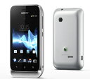 Xperia Tipo dual ST21i2 シルバー 本体のみ 訳あり 【送料無料】【エコモ】