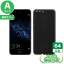 SIMフリー HUAWEI nova 2 HWV31 グラファイトブラック64GB 本体 Androidスマホ 中古 送料無料 当社3ヶ月保証