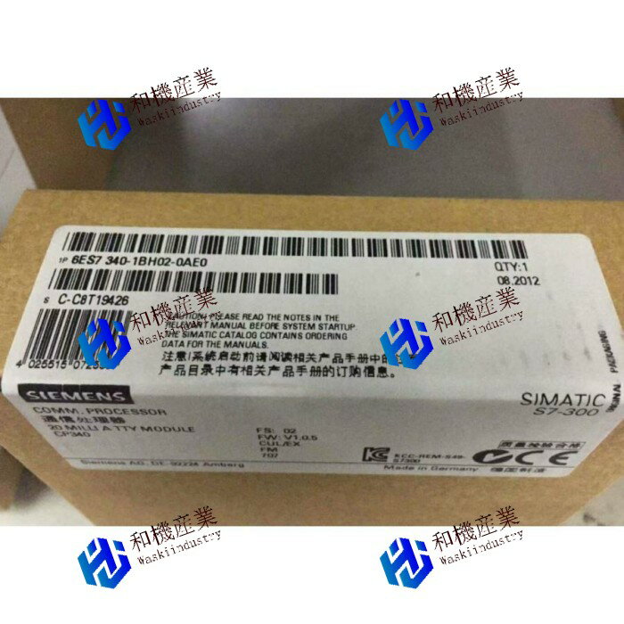 【新品★送料無料】SIEMENS 6ES7340-1BH02-0AE0 6ES7 340-1BH02-0AE0 シーメンス【6ヶ月保証】