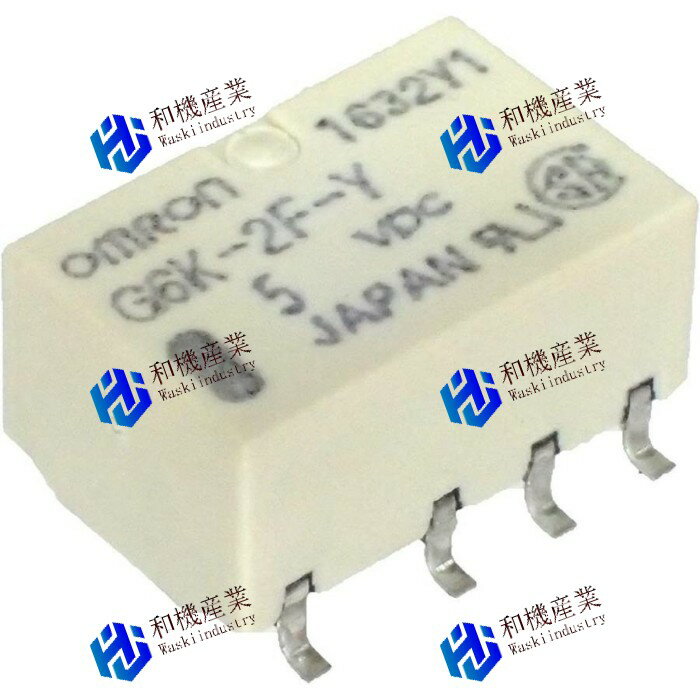 【新品★送料無料】OMRON SMD 高絶縁 小型リレー シングル ステイブル形 DC 5V 1A G6K-2F-Y 【6ヶ月保証】