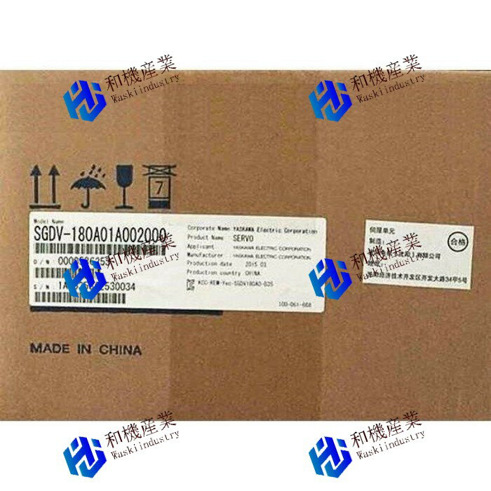 【新品★送料無料】YASKAWA 電機 SGDV-180A01A002000 サーボドライバー 【6ヶ月保証】