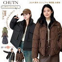 [chutn ポンチョ ベスト レイヤード ダウンジャケット ハイネック ノースリーブ アウター ダウンコート ファスナー シングルブレスト ベスト ドローストリングデザイン 大きいサイズ 無地 厚手 ダウンジャケット 韓国ファッション フィット