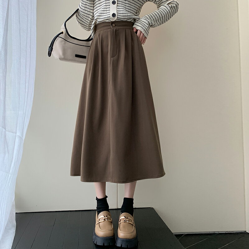半身 洋服 ストレートスカート スリット入り レディース スカート ハイウエスト ミドル丈 Aラインスカート ポケット付き 大きいサイズ スカート スタイリッシュ カジュアル シンプル 無地 ゆったり 着痩せ 体型カバー おしゃれ 抜け感 大人 女性 大学生 通勤通学 普段着
