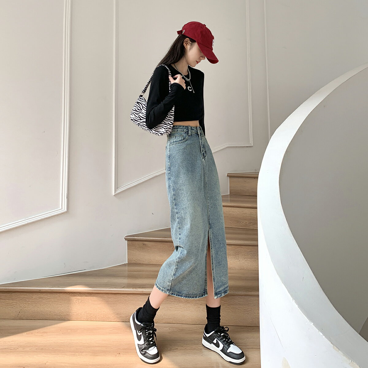 スカート大きいサイズ タイトスカート マキシ スカート スリット 春秋 無地レディース ハイウエスト エレガント 上品 ストレッチスカート ボトムス 大人カジ 着痩せ