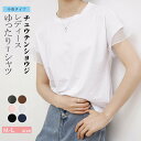 カットソー / Uネック できれいめ Tシャツ 綿100 レディース トップス プルオーバー 半袖 大きいサイズ ゆったり 春夏半袖 無地 Tシャ..