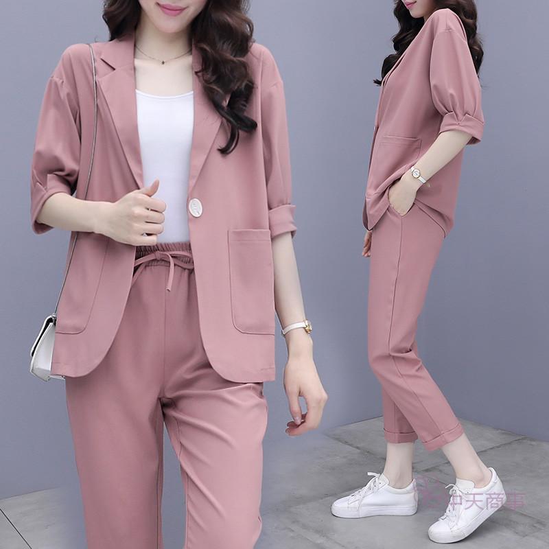 【chutn】セットアップ 2点セット トップス+パンツ スーツコート テーラード ロング丈パンツ スーツセット フェミニン レディース カジュアル オフィス ...