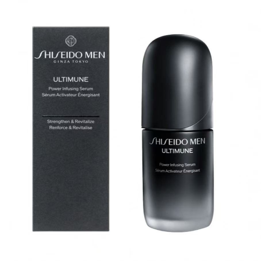 Rakuten - 【国内正規品・送料無料】【SHISEIDO MEN】SHISEIDO メンアルティミューン パワライジング セラム / 本体 / 50mL / 30mL /ベタつくことなくなめらかに仕上がる / シトラスとバンブーグリーンの香り