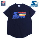 【送料無料】STARTER スターター 半袖Tシャツ キッズ 子供服 男の子 女の子 USAコットン 綿100 ティーシャツ バックプリント ゆったり ビッグシルエット BIG ジュニア ダンス ブランド 夏用 夏服 110cm 120cm 130cm 140cm 150cm 160cm「STA23-07」