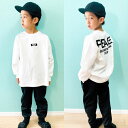 キッズ セットアップ 上下セット 子供服 ロンT 長袖Tシャツ ゆったり BIGシルエット ビッグ ビック 長ズボン ジャージ プリント ジュニア 韓国子供服 110cm 120cm 130cm 140cm 150cm 160cm「142-03」 3