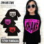 キッズ ロンT 子供服 女の子 長袖Tシャツ ティーシャツ ガールズ ジュニア ダンス 箔プリント ビッグ ビックシルエット 大きい 大きめ ゆったりサイズ 110cm 120cm 130cm 140cm 150cm 160cm 「448-00」