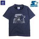 【送料無料】STARTER スターター キッズ 半袖ラッシュガード 水着 子供用 男の子 女の子 プリント ロゴ プール スイミングウエア 海水浴 UVケア 日...