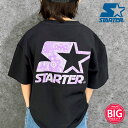 商品名 STARTER BIG Tシャツ スターター 半袖Tシャツ ティーシャツ キッズ 子供服 男の子 女の子 ビッグシルエット ゆったり 大きめ コットン 綿100% プリント ブランド ジュニア カジュアル ストリート 品　質 綿100％ 参考寸法　（平置き採寸です、商品により若干の個体差がございます）　※単位：cm SIZE 110 120 130 140 150 160 身　幅 44 46 48 50 52 54 着　丈 47 50 53 5659 62 肩　幅 44 46 48 50 52 54 袖　丈 15 16 17 18 19 20