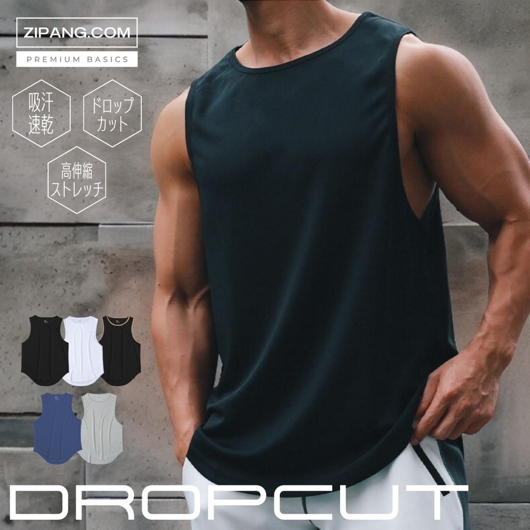 タンクトップ メンズ ノースリーブ トレーニング ジム 筋トレ スポーツウェア メッシュ 速乾