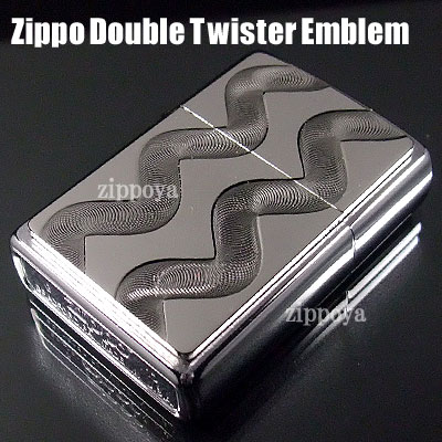 ZIPPO ジッポ ライター ジッポー Double Twister Emblem 24871