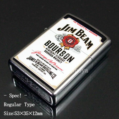 【ZIPPO】ジッポ/ジッポー Jim Beam Pewter Emblem ジムビーム 28419