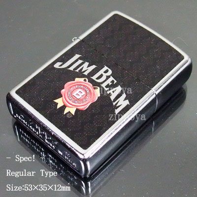 【ZIPPO】ジッポ/ジッポー Jim Beam Pewter Emblem ジムビーム 28420