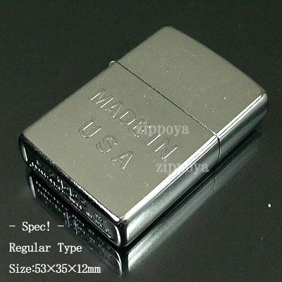 【ZIPPO】ジッポ/ジッポー MADE IN USAロゴ ストリートクローム 28491