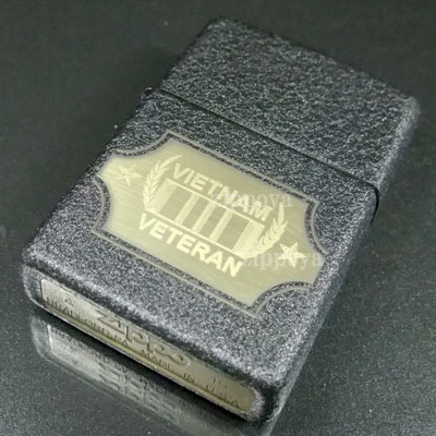 【ZIPPO】ジッポ/ジッポー VIETNAM WAR ベトナム戦争 ブラッククラックル 28875