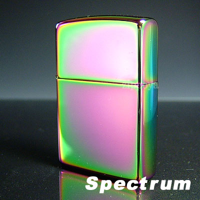 zippo ライター ジッポ ジッポー Spectrum（スペクトラム） 七色の輝きレインボー PVD加工 151