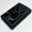 PLAYBOYジッポ 【ZIPPO】ジッポ/ジッポー PLAYBOY BLACK MATTE ブラックマット プレイボーイ 49155