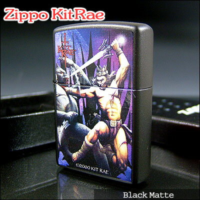 ■ 【ZIPPO（ジッポー）】 商品情報：(本体)縦53mm&times;横35mm&times;厚さ12mm　ナイフデザイナーであり、ファンタジーアーティストであるキット・レイ(Kit Rae)がデザインしたZIPPO(ジッポー)です。 ■ 彫刻サービスについてプラス1000円で内部のユニット（インナー）に文字をいれる事が出来ます！ご希望の方は「インナーに彫刻」する（＋1000円）をお選び下さい。彫刻する文字はご注文の最後の備考欄に記載して下さい！ ※金額はご注文後に当店で修正致します。彫刻の方は内容確認後、発送となります。 ■ ラッピングについて（無料）自分専用の方は→しない簡易ラッピング希望の方は→するオイルと石の付いた専用のギフトに入れてラッピングをご希望の方は→する＋ギフトボックスをお選び下さい！※ギフトボックスをお選びの方は、宅配便配送になります。金額はご注文後に当店で修正致します ギフト対応 【楽ギフ_包装選択】【YDKG-kj】