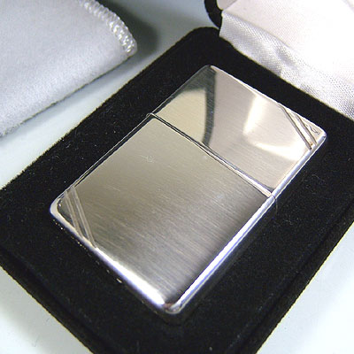 zippo ライター ジッポ ジッポー 純銀14番 Vintage Sterling Silver（フラットタイプ） スターリングシルバー
