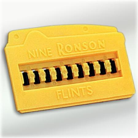 喫煙具 ライター【RONSON】 ロンソン 消耗品 純正フリント（発火石）9粒入