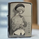 チタン・Zippo RADIO EVA 10th ANNIVERSARY【レイ】◆EVANGELION エヴァンゲリヲン 喫煙具 ZIPPO ジッポー オイルライター 黒 ブラックチタン アニメ 綾波レイ