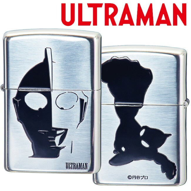 ULTRAMAN ウルトラマン SV ◆喫煙具 ZIPPO ジッポー オイルライター シルバー 両面加工