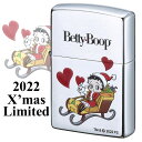 BettyBoop ベティ・ブープ 【サンタ】◆#70690 X'mas クリスマス 2022 喫煙具 ZIPPO ジッポー オイルライター